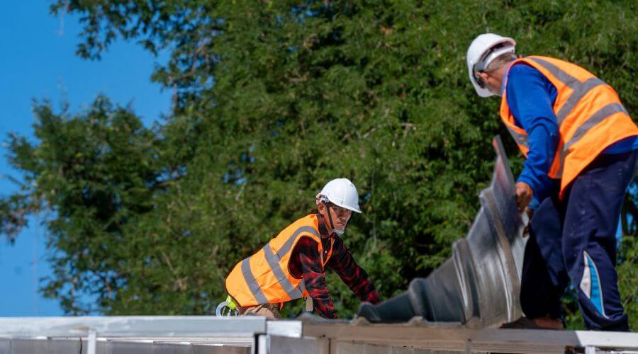 Professional new roof installation services in New Sweden, ME